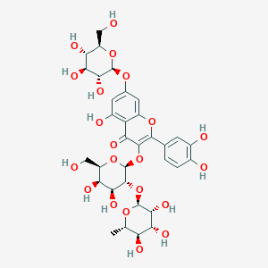 molecular formula C33H40O21 B141359 Triphenylsilyl dimethylarsinoate CAS No. 128988-57-8