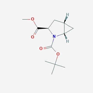 2-O-Tert-butyl 3-O-methyl (1S,3R,5S)-2-azabicyclo[3.1.0]hexane-2,3-dicarboxylate