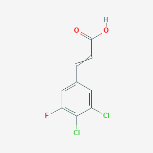3,4-Dichloro-5-fluorocinnamic acid