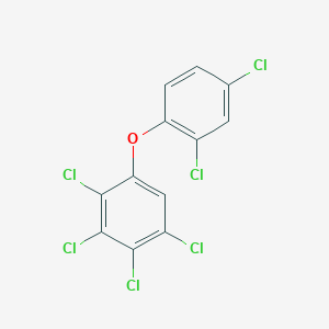 molecular formula C12H4Cl6O B14135945 2,2',3,4,4',5-Hexachlorodiphenyl ether CAS No. 71585-38-1