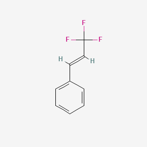 molecular formula C9H7F3 B14136051 (3,3,3-Trifluoroprop-1-en-1-yl)benzene CAS No. 74031-46-2