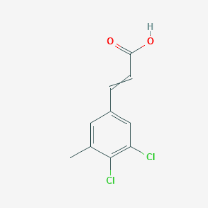 B1413616 3,4-Dichloro-5-methylcinnamic acid CAS No. 1807393-14-1