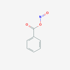molecular formula C7H5NO3 B14136186 Benzoyl nitrite CAS No. 3876-38-8