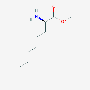 molecular formula C10H21NO2 B14136207 Methyl (2R)-2-aminononanoate CAS No. 78342-51-5