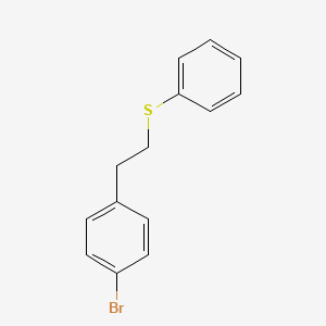 molecular formula C14H13BrS B14136219 (4-Bromophenethyl)(phenyl)sulfane 