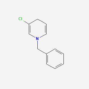 molecular formula C12H12ClN B14136264 1-Benzyl-3-chloro-1,4-dihydropyridine CAS No. 88928-67-0