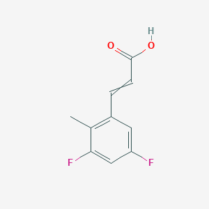 B1413634 3,5-Difluoro-2-methylcinnamic acid CAS No. 1807390-32-4