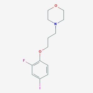4-(3-(2-Fluoro-4-iodophenoxy)propyl)morpholine