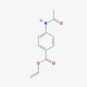molecular formula C11H11NO3 B141366 Vinyl 4-acetamidobenzoate CAS No. 137866-62-7