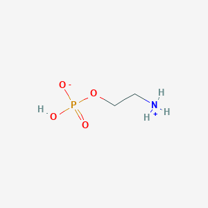 molecular formula C2H8NO4P B141367 磷酸乙醇胺 CAS No. 1071-23-4