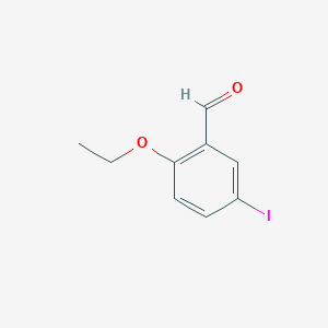 molecular formula C9H9IO2 B1413689 2-Ethoxy-5-iodobenzaldehyde CAS No. 2167581-54-4