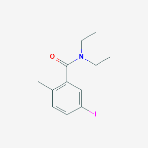 molecular formula C12H16INO B1413745 N,N-Diethyl-5-iodo-2-methyl-benzamide CAS No. 2203717-19-3