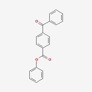 molecular formula C20H14O3 B14137883 Phenyl 4-benzoylbenzoate 