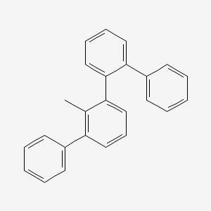molecular formula C25H20 B14137968 2-Methyl-1-phenyl-3-(2-phenylphenyl)benzene 