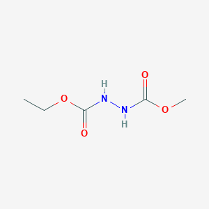 molecular formula C5H10N2O4 B14137993 Ethyl methyl hydrazine-1,2-dicarboxylate CAS No. 24537-37-9