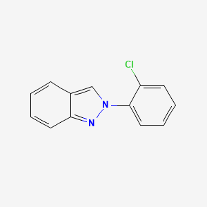molecular formula C13H9ClN2 B14138079 2-(2-Chlorophenyl)-2H-indazole 