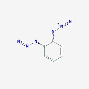 molecular formula C6H4N6 B14138127 Benzene, diazido- CAS No. 114465-00-8