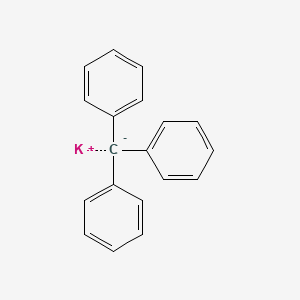 molecular formula C19H15K B14138199 Potassium, (triphenylmethyl)- CAS No. 1528-27-4