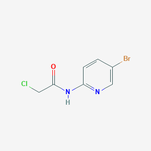 molecular formula C7H6BrClN2O B141382 N-(5-bromopyridin-2-yl)-2-chloroacetamide CAS No. 141454-61-7