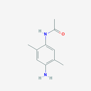 molecular formula C10H14N2O B14138234 N-(4-amino-2,5-dimethylphenyl)acetamide CAS No. 23410-20-0