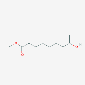 molecular formula C10H20O3 B14138364 Methyl 8-hydroxynonanoate CAS No. 88785-23-3
