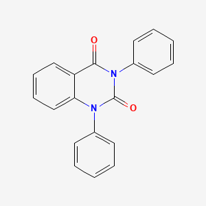 molecular formula C20H14N2O2 B14138431 1,3-Diphenylquinazoline-2,4(1H,3H)-dione CAS No. 89267-53-8