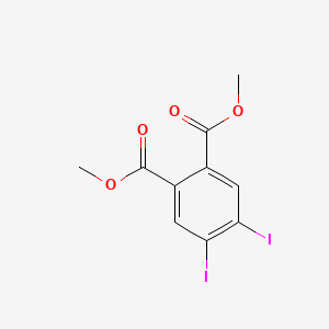 molecular formula C10H8I2O4 B14138741 Dimethyl 4,5-diiodophthalate CAS No. 67193-32-2