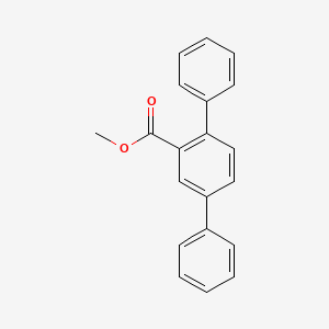 molecular formula C20H16O2 B14138825 methyl 2,5-diphenylbenzoate CAS No. 33351-11-0