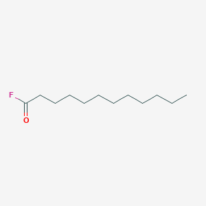 molecular formula C12H23FO B14138971 Dodecanoyl fluoride CAS No. 2266-69-5