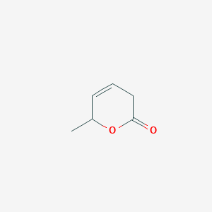 molecular formula C6H8O2 B14139059 2-Methyl-2,5-dihydropyran-6-one CAS No. 823-23-4