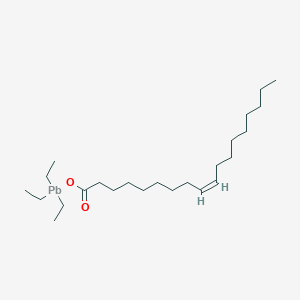 molecular formula C24H48O2Pb B14139076 Triethyllead oleate CAS No. 63916-98-3