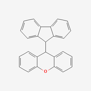 molecular formula C26H18O B14139270 9-(9H-Fluoren-9-YL)-9H-xanthene CAS No. 88799-10-4