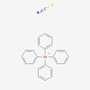 molecular formula C25H20AsNS B14139324 Tetraphenylarsanium thiocyanate CAS No. 4566-60-3