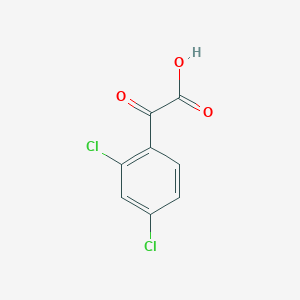 molecular formula C8H4Cl2O3 B14139333 2,4-Dichlorophenylglyoxylic acid CAS No. 32375-56-7