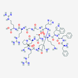molecular formula C84H129N29O16 B141394 Probursin CAS No. 126741-07-9