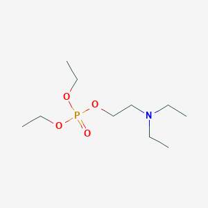 molecular formula C10H24NO4P B14139589 Diethyl 2-(diethylamino)ethyl phosphate CAS No. 4015-46-7