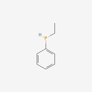 molecular formula C8H11P B14139814 Ethyl(phenyl)phosphane CAS No. 3619-88-3
