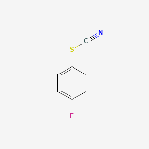 molecular formula C7H4FNS B14139838 4-Fluorophenyl thiocyanate 