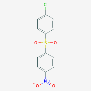 molecular formula C12H8ClNO4S B141399 1-Chloro-4-((4-nitrophenyl)sulfonyl)benzene CAS No. 39055-84-0