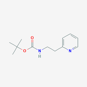 molecular formula C12H18N2O2 B141401 2-(2-N-Boc-aminoethyl) pyridine CAS No. 143185-43-7
