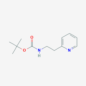 2-(Pyridin-2-yl)ethylcarbamic acid tert-butyl ester