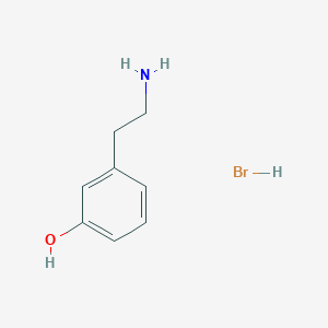 molecular formula C8H12BrNO B141403 3-(2-Aminoethyl)phenol hydrobromide CAS No. 38449-59-1