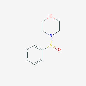 molecular formula C10H13NO2S B14140355 4-(Phenylsulfinyl)morpholine CAS No. 16066-32-3