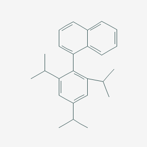 molecular formula C25H30 B14140407 1-(2,4,6-Triisopropylphenyl)naphthalene 