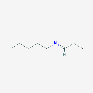 molecular formula C8H17N B14140486 (1E)-N-Pentylpropan-1-imine CAS No. 88744-98-3