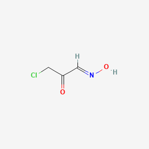 molecular formula C3H4ClNO2 B14140916 (3E)-1-chloro-3-hydroxyiminopropan-2-one 
