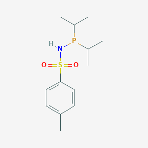 molecular formula C13H22NO2PS B14140957 N-[Di(propan-2-yl)phosphanyl]-4-methylbenzene-1-sulfonamide CAS No. 88834-18-8