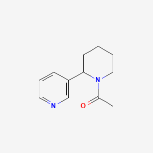 molecular formula C12H16N2O B14140988 N-Acetyl-Anabasine CAS No. 91557-10-7