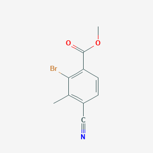 Methyl 2-bromo-4-cyano-3-methylbenzoate