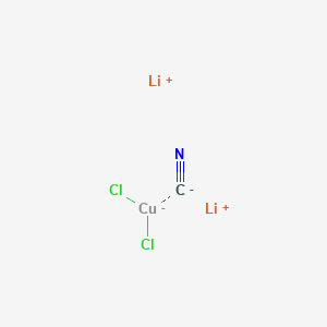 molecular formula CCl2CuLi2N B14141061 CuCN.2LiCl CAS No. 121340-53-2